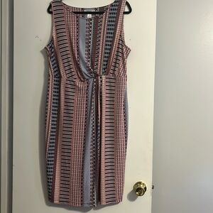 Motherhood Maternity Geometric XL Print Dress